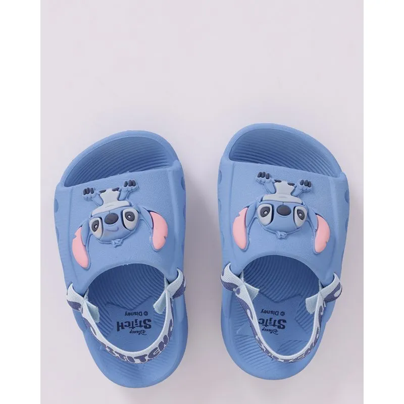 Chinelo Bebê Grendene Disney Stitch Azul 22