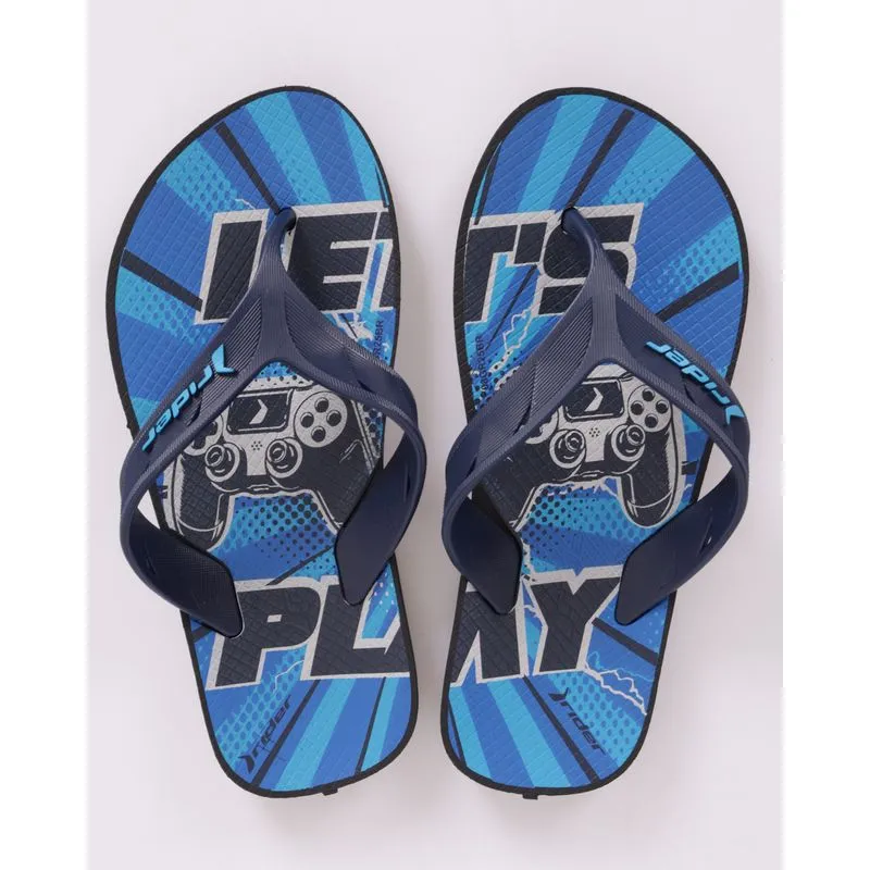 Chinelo Infantil Rider Street Azul 31