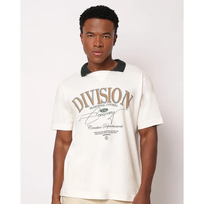 Camisa Polo Masculina Algodão com Estampa Off White GG
