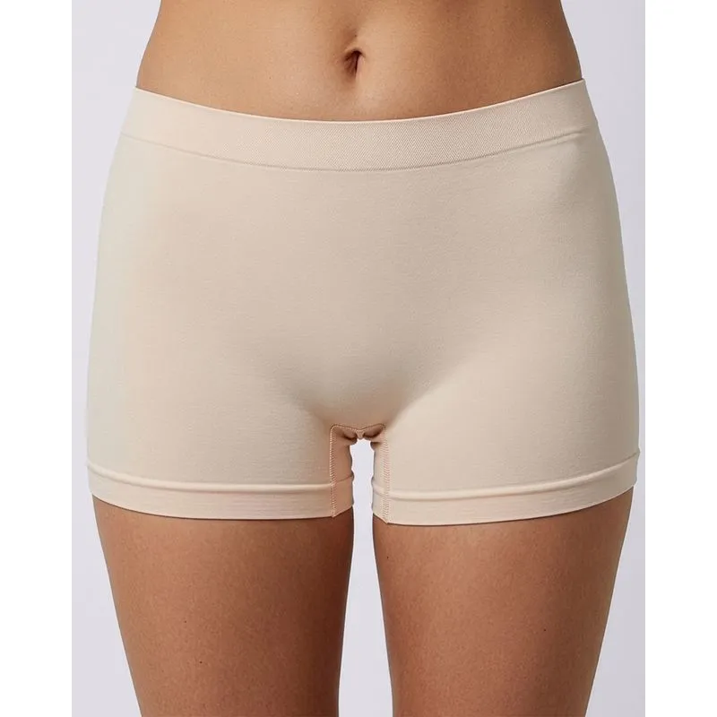 Calcinha Calecon Feminina Sem Costura Rosa Claro P