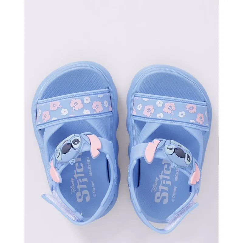 Sandália Bebê Papete Grendene Kids Stitch Azul 26/27