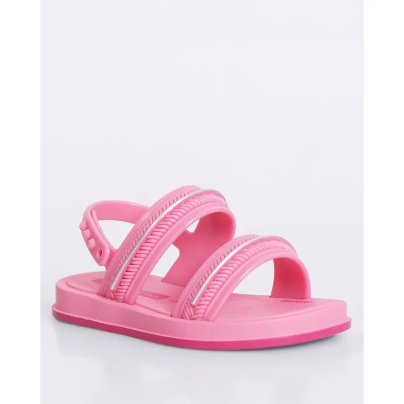 Sandália Bebê Ipanema Glow Rosa 19