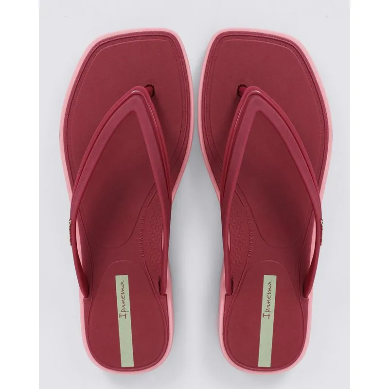 Chinelo Ipanema Feminino Edge Comfy Vermelho 39/40