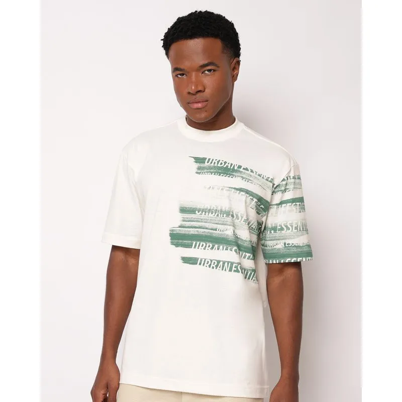 Camiseta Masculina Algodão com Estampa Off White G