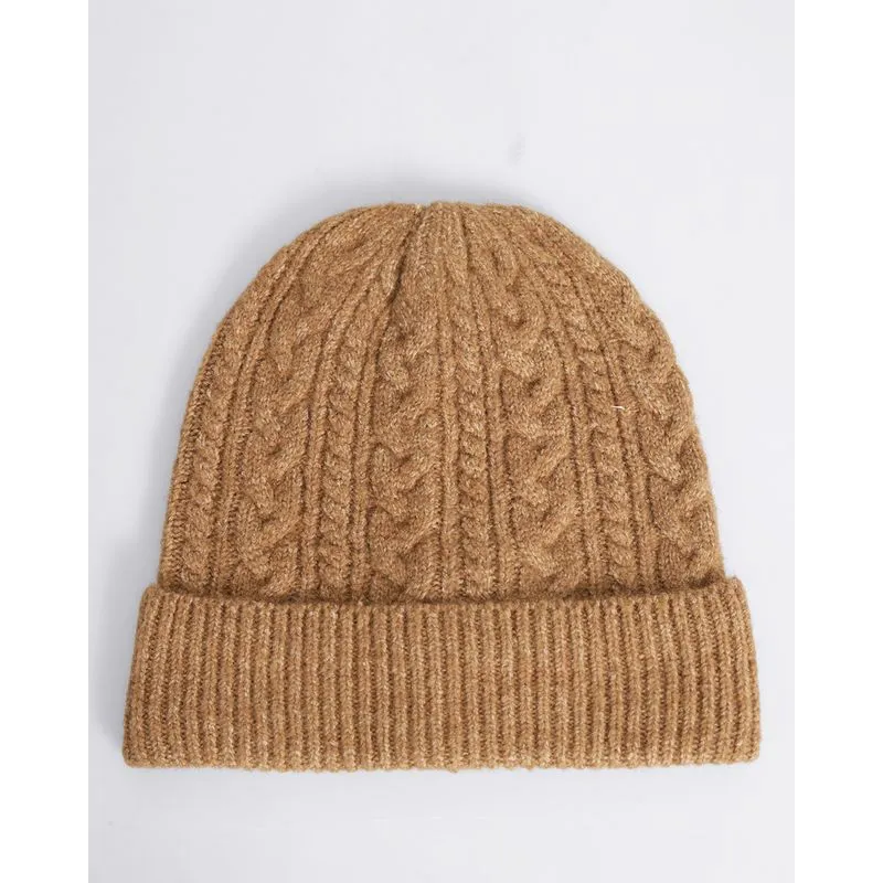 Gorro Feminino Texturizado Bege Escuro UN