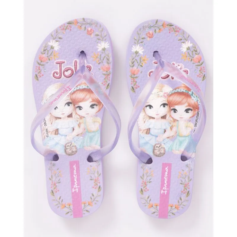 Chinelo Ipanema Infantil Jolie Lilás 27/28