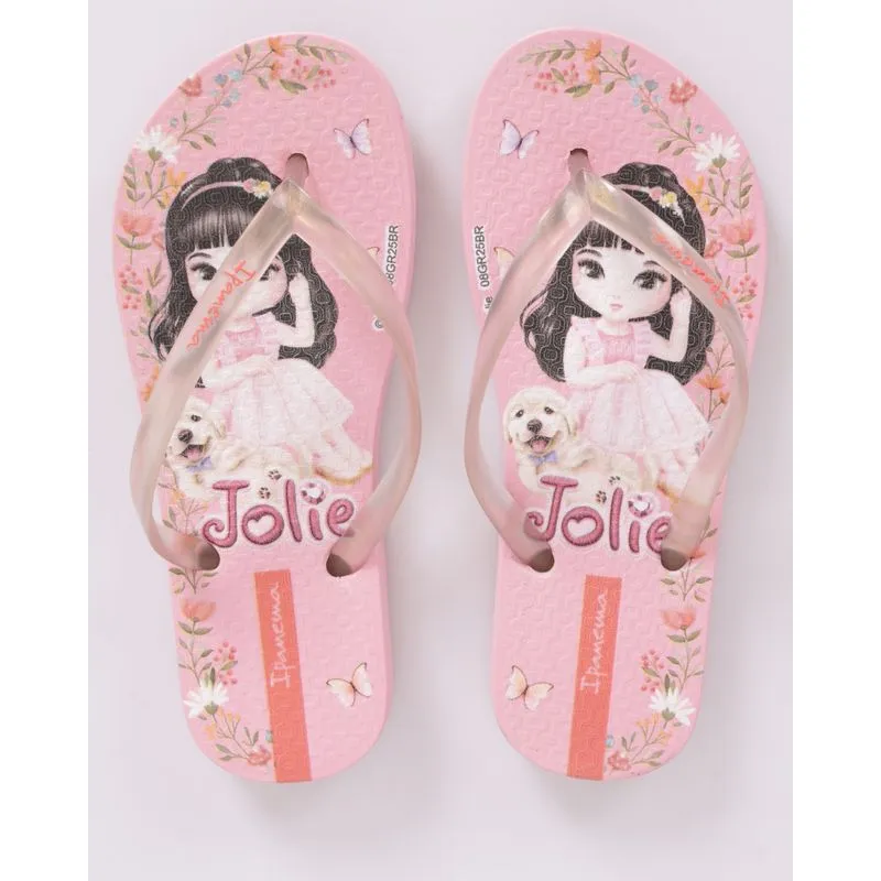 Chinelo Infantil Grendene Jolie Rosa 33/34