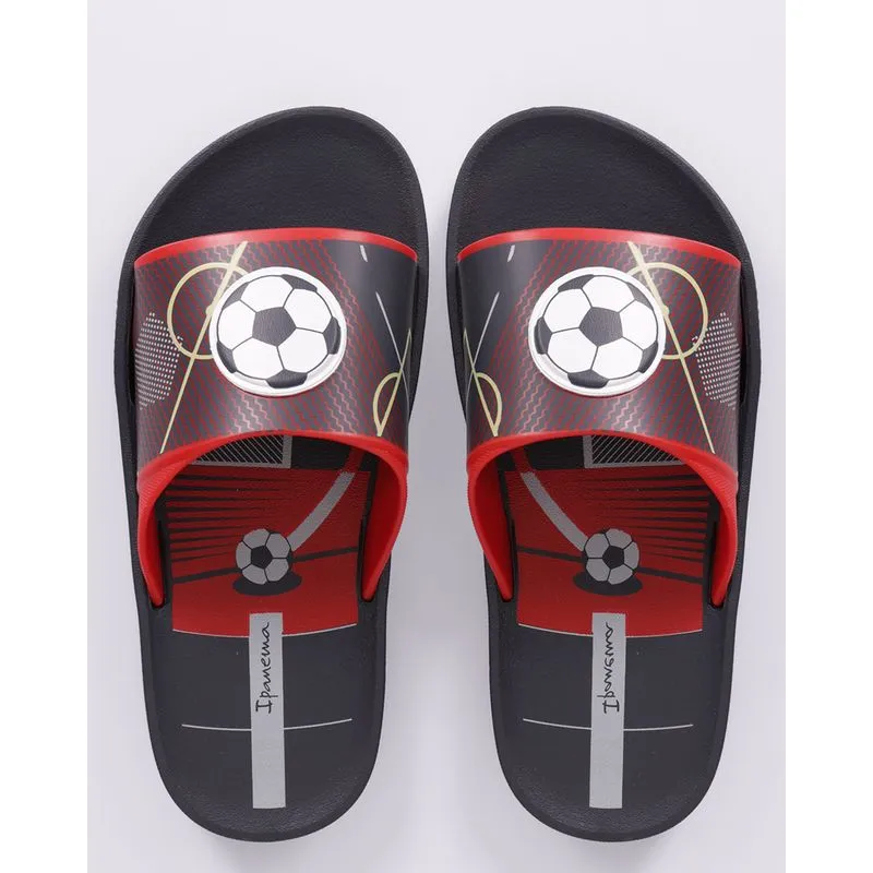 Chinelo Ipanema Slide Infantil Esportiva Cinza 26/27