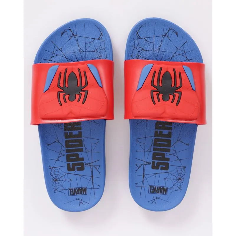 Chinelo Infantil Slide Grendene Homem Aranha Azul 30