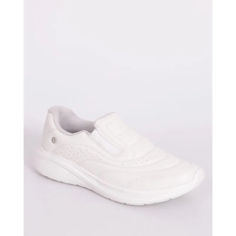 Tênis Feminino Kolosh Esportivo Slip On E0427 Branco 36
