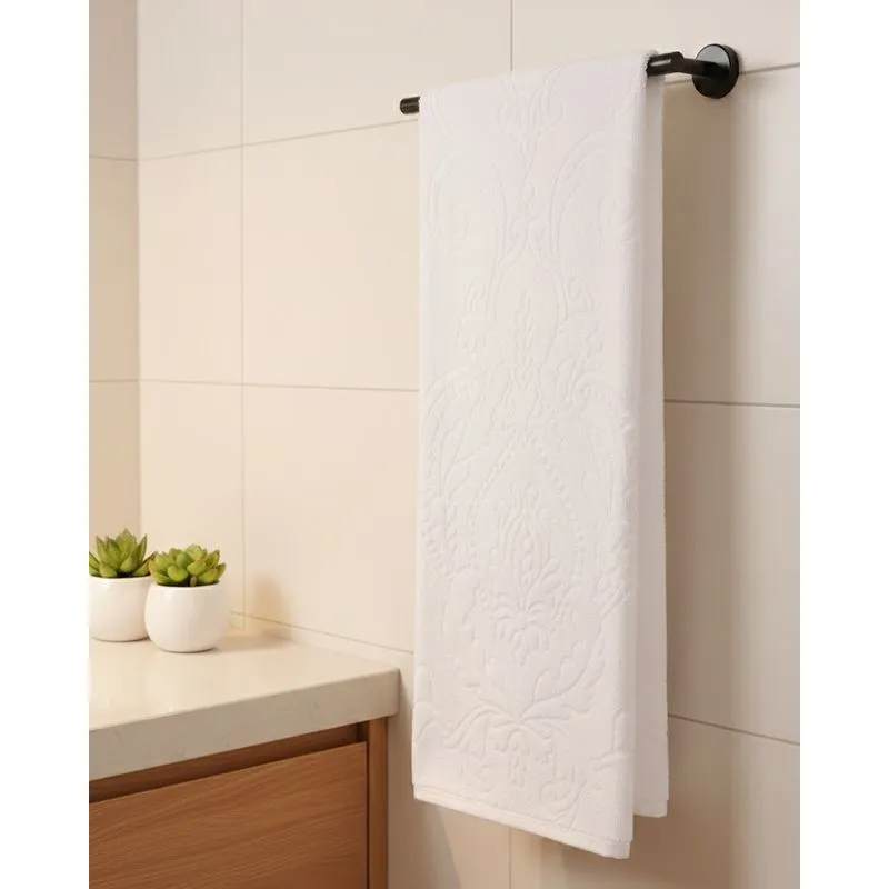 Toalha de Banhão Algodão Atlântica 75cm x 145cm Branco UN
