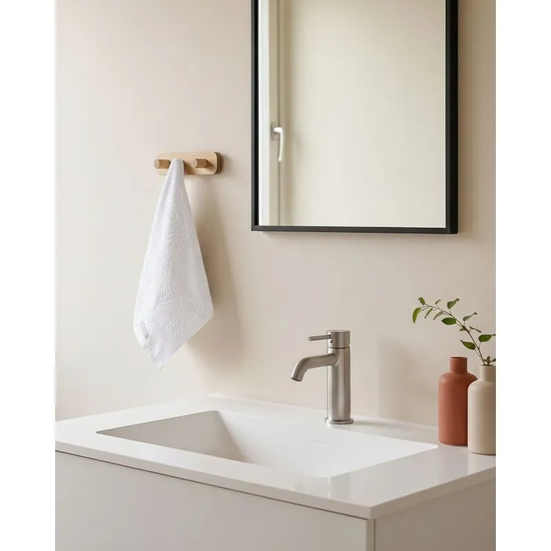 Toalha de Rosto Algodão Atlântica 48cm x 80cm Branco UN