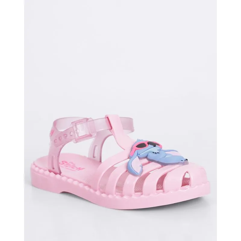 Sandália Infantil Grendene Disney Stitch Rosa 34