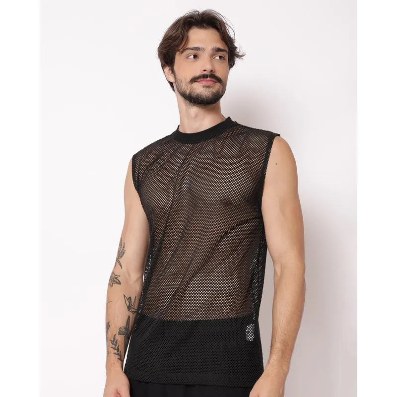 Regata Masculina Telada Preta M