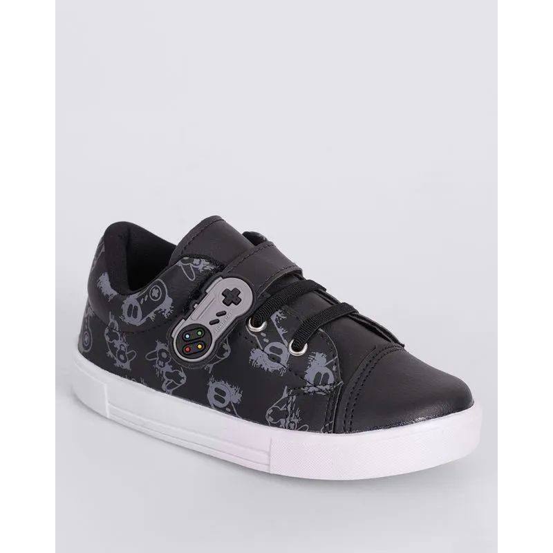 Tênis Bebê Minipasso Gamer Preto 17