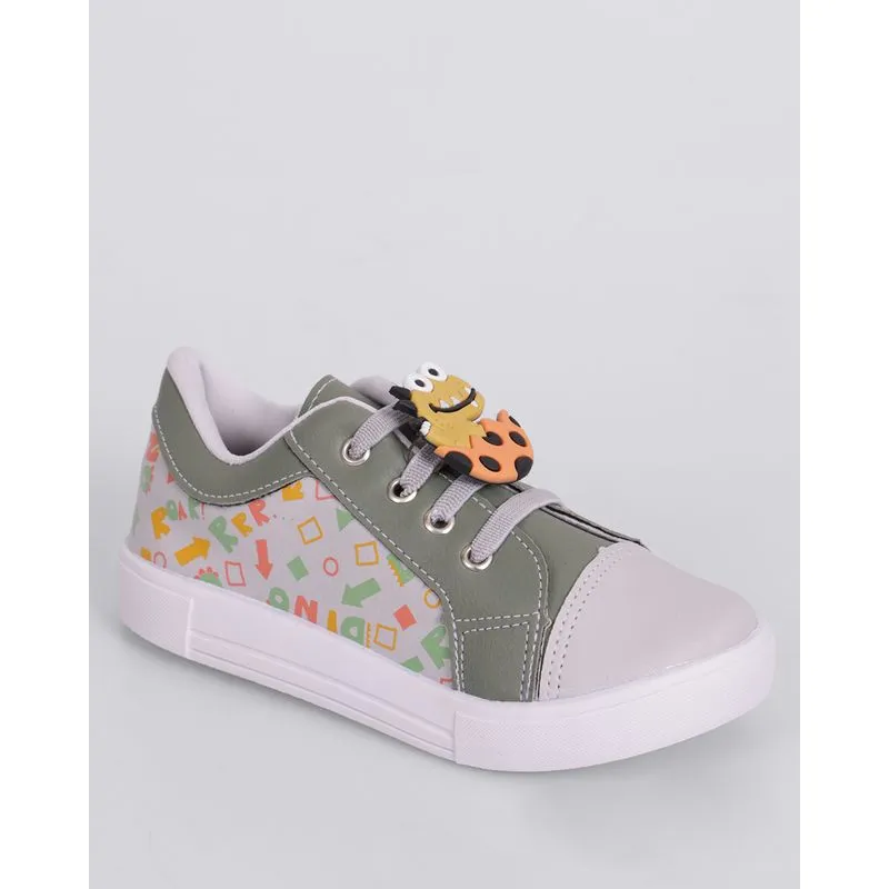 Tênis Bebê Minipasso Estampado Dino Verde 22