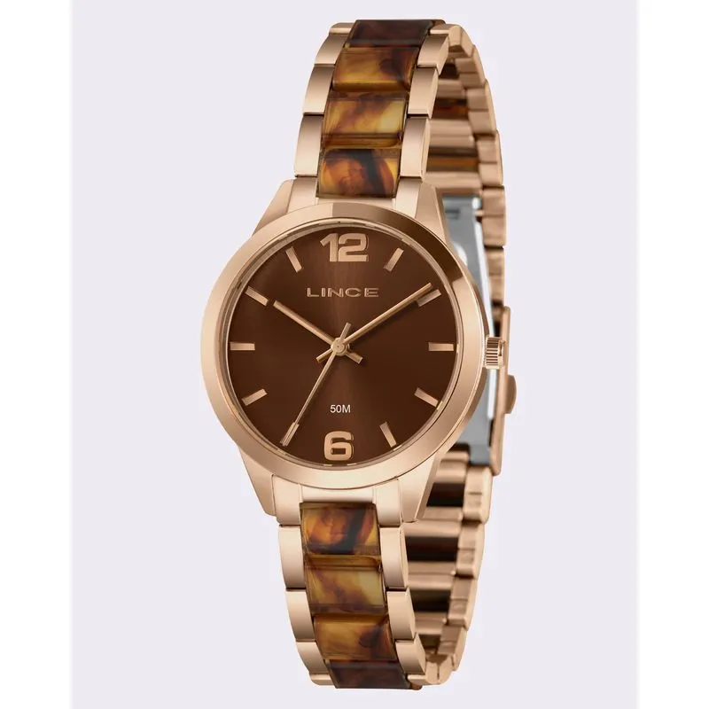 Relógio Feminino Lince Rose UN