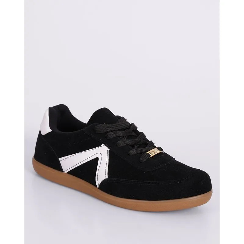 Tênis Feminino Casual Vizzano Aveludado Preto 38