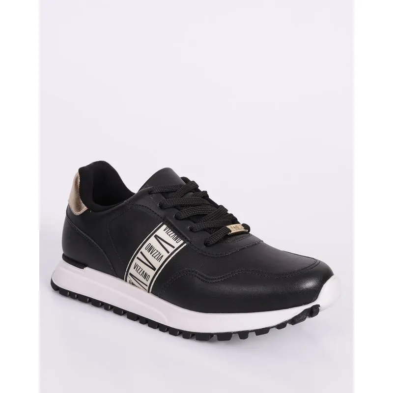 Tênis Feminino Casual Vizzano com Detalhes Preto 34