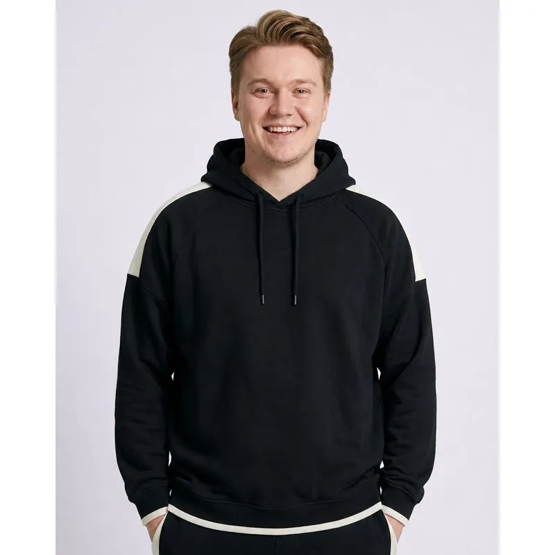 Blusão Moletom Plus Size Masculino com Capuz Preto G1