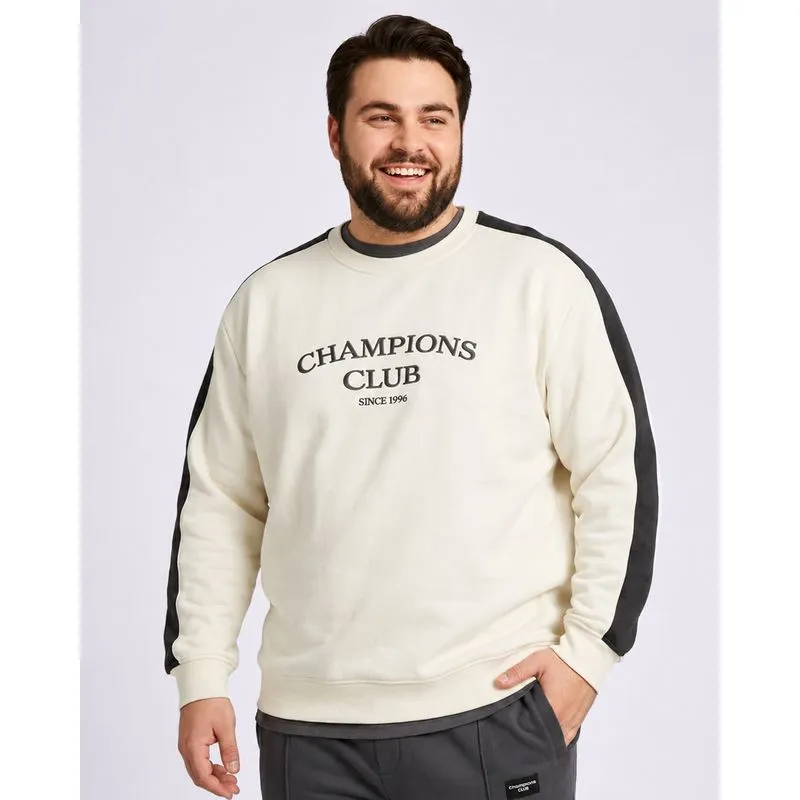 Blusão Moletom Plus Size Masculina Off White G4