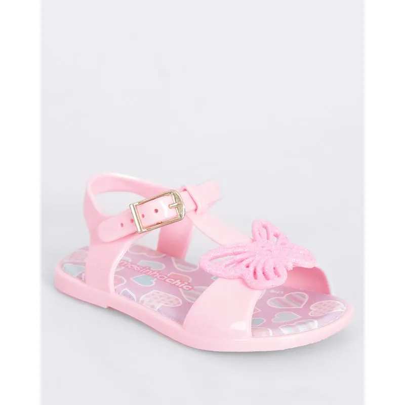 Sandália Bebê Borboleta Rosa 31/32