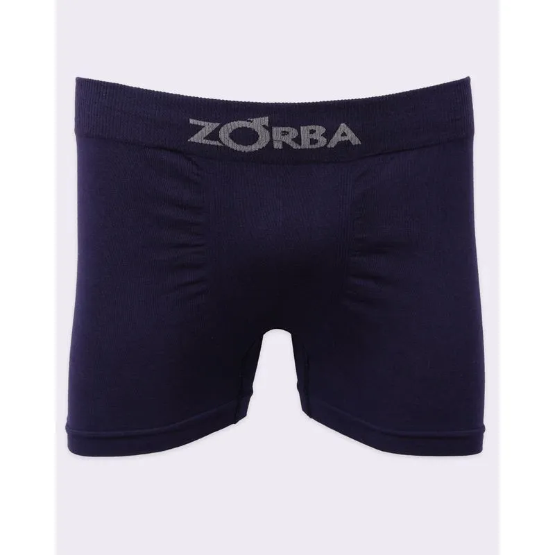 Cueca Masculina Boxer Zorba Sem Costura Marinho G