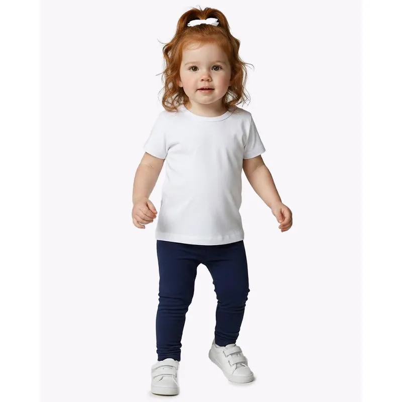 Blusa Bebê Básica Manga Curta Branca 3
