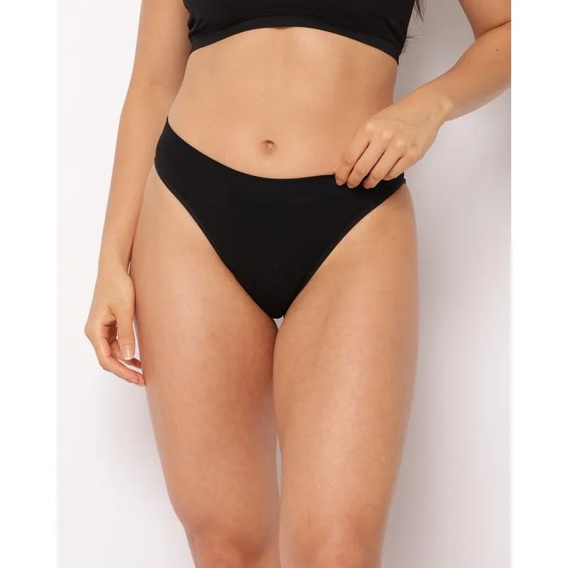 Calcinha Feminina Biquini Poliamida Zee Rucci Preta P