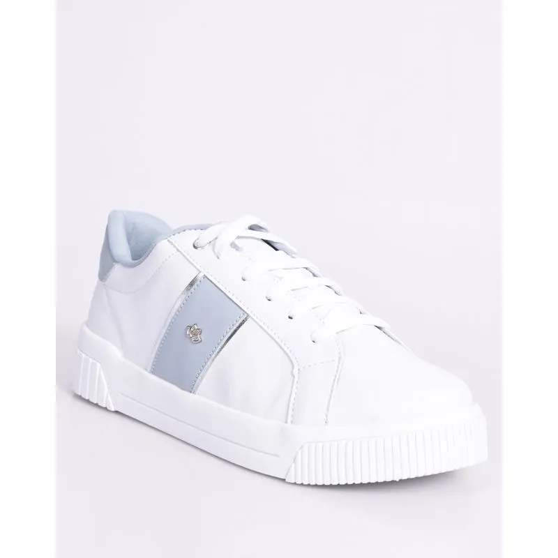 Tênis Feminino Izalu Casual com Recortes Branco 34