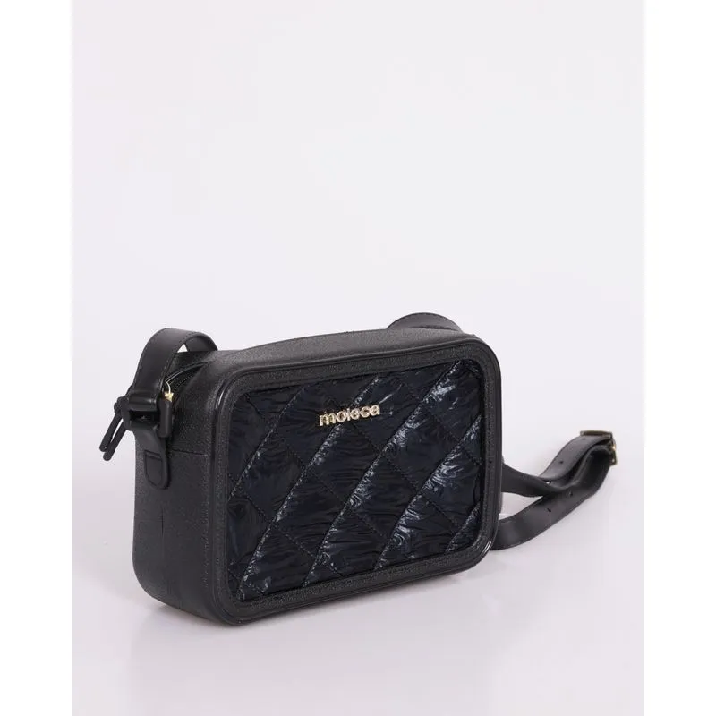 Bolsa Feminina Matelassê Moleca Preta UN