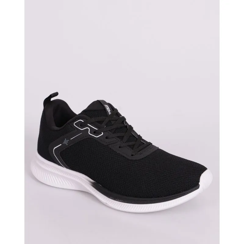 Tênis Feminino Esportivo Actvitta com Cadarço Preto 40