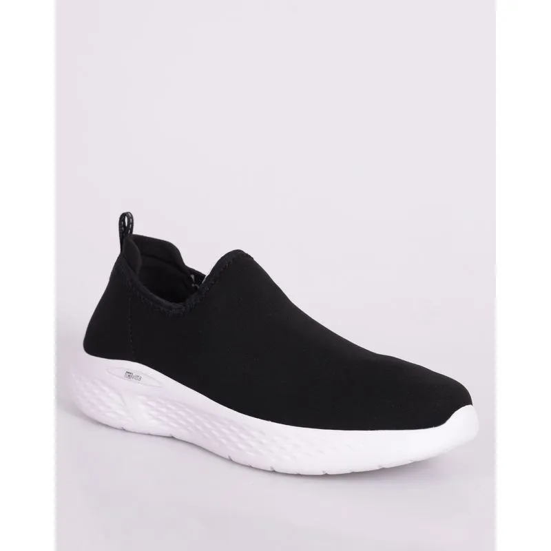 Tênis Feminino Esportivo Actvitta Slip On Preto 39