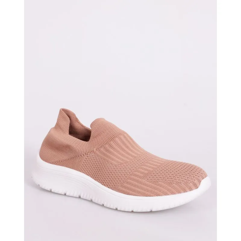 Tênis Feminino Esportivo Beira Rio Slip On Bege 37