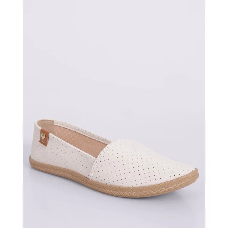 Sapatilha Slip Feminina Moleca Branca 35