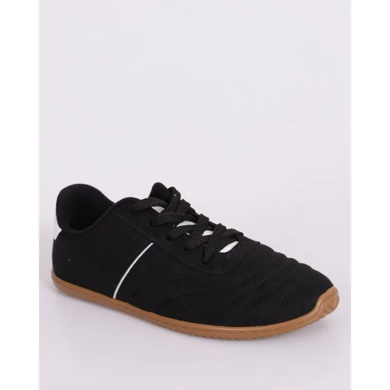 Tênis Moleca Casual Moleca Cadarço Preto 38