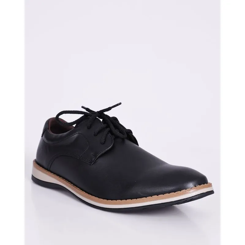 Sapato Masculino B' Karellus Casual com Cadarço Preto 38