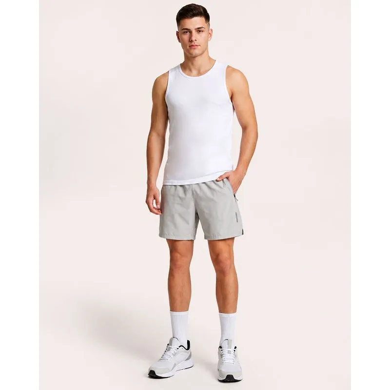 Bermuda Esportiva Masculina Fitter Lisa Cinza GG