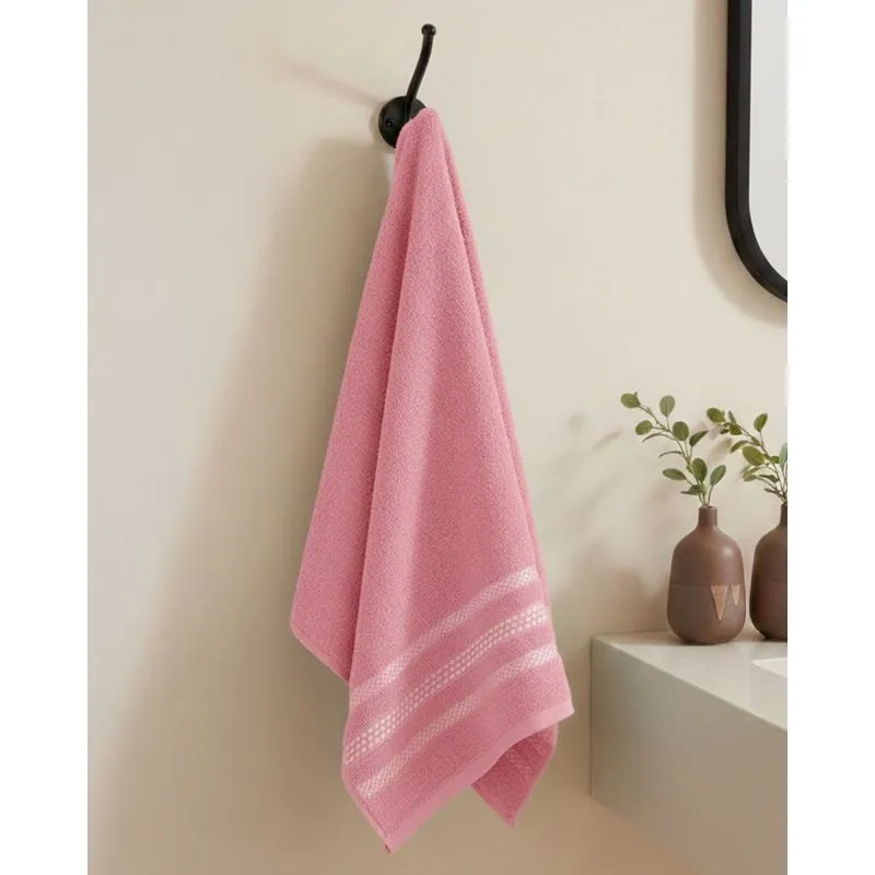 Toalha de Rosto Atlântica Luma 45cm x 65 cm Rosa UN