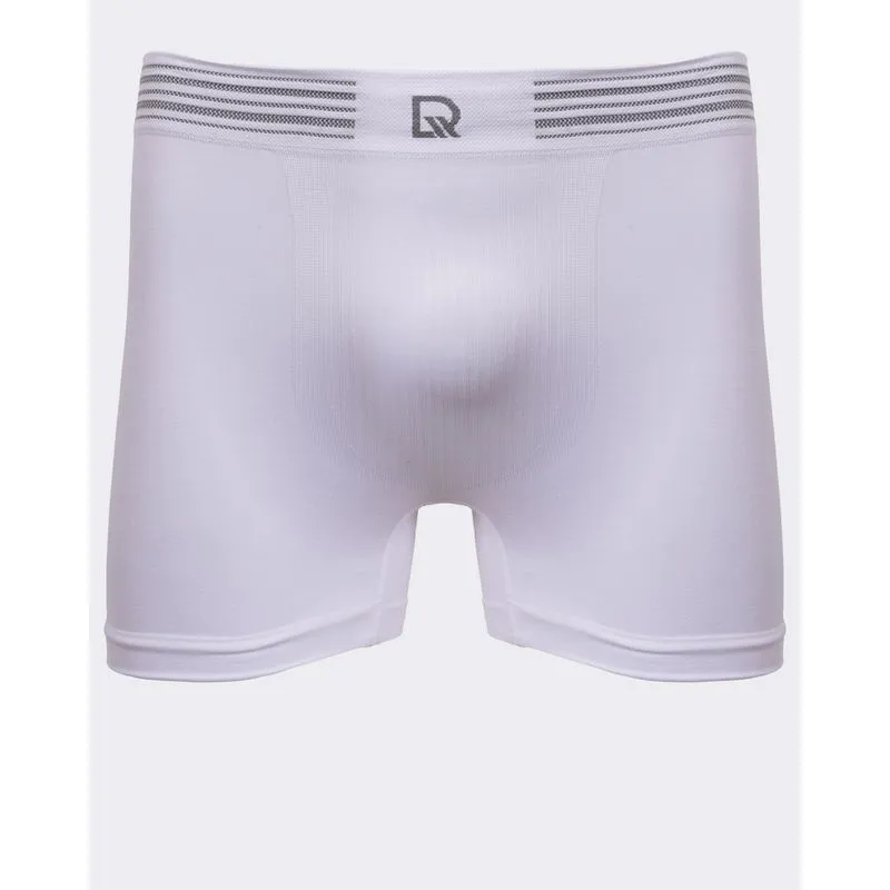 Cueca Maculina Boxer DelRio Sem Costura Branca GG