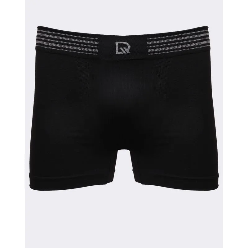 Cueca Maculina Boxer DelRio Sem Costura Preta G