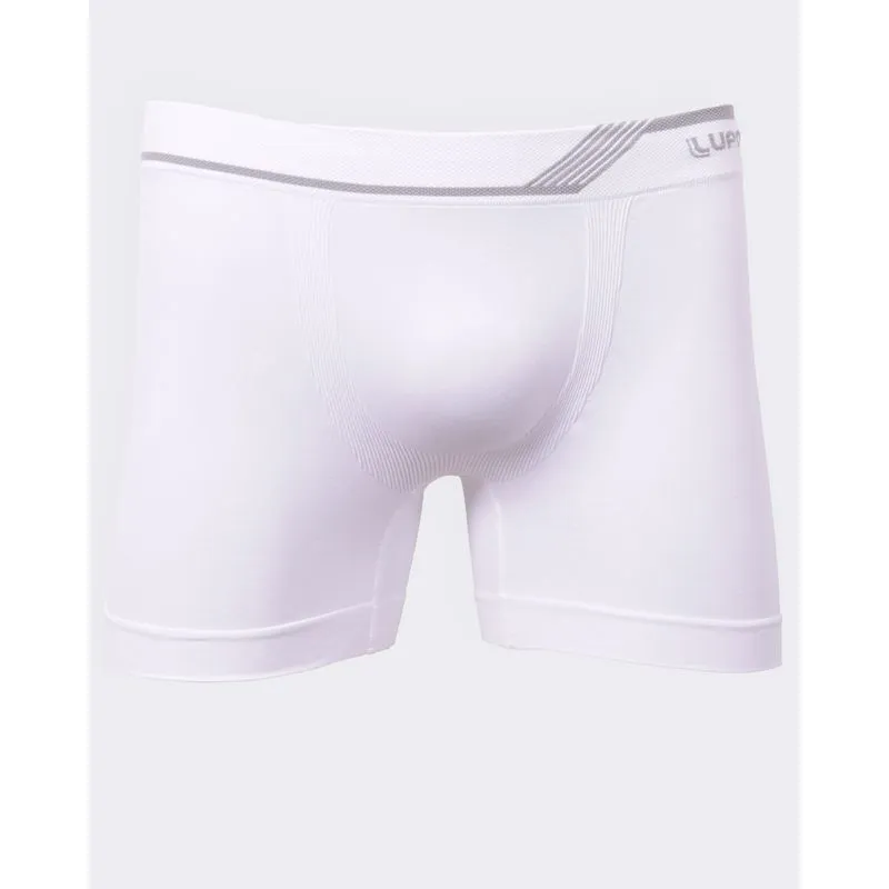 Cueca Masculina Boxer Sem Costura Lupo Branca P