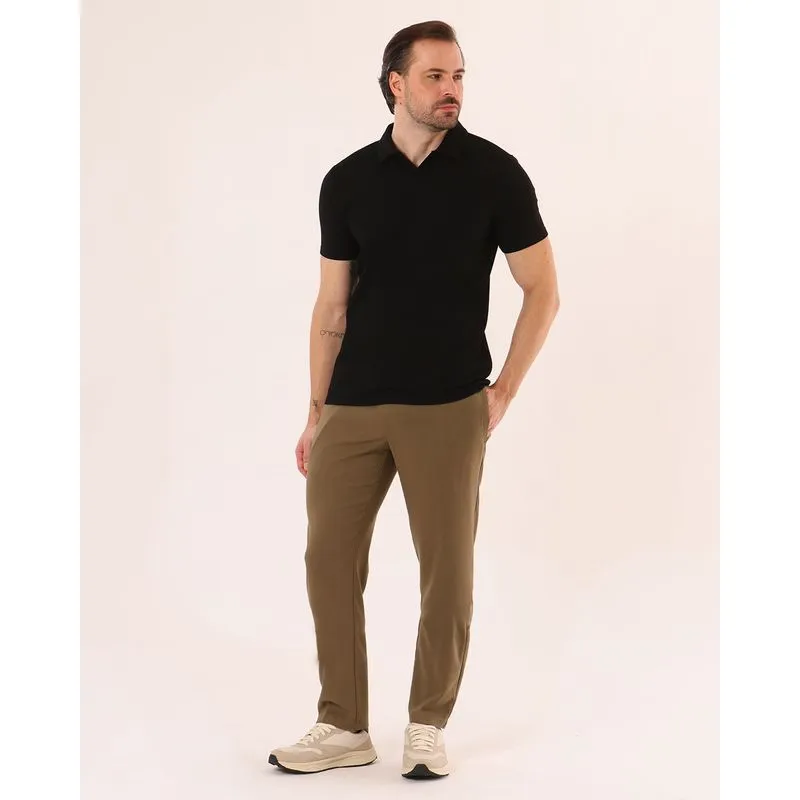 Calça Masculina Social com Cordão Marrom G
