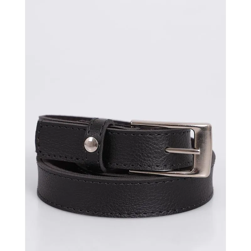 Cinto Feminino Fivela Metal Preto G