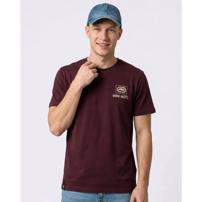 Camiseta Masculina Ecko Unlimited Algodão Manga Curta Vinho M