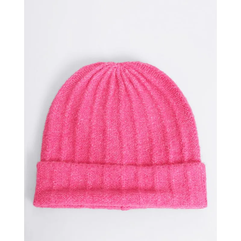 Gorro Infantil Texturizado Rosa 4 A 8