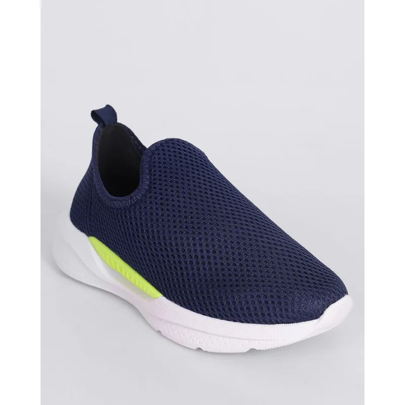 Tênis Infantil Esportivo Molekinho Slip On Telado Marinho 29