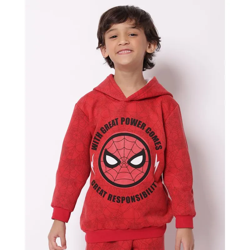 Blusão Moletom Infantil Marvel Homem Aranha Vermelho 4