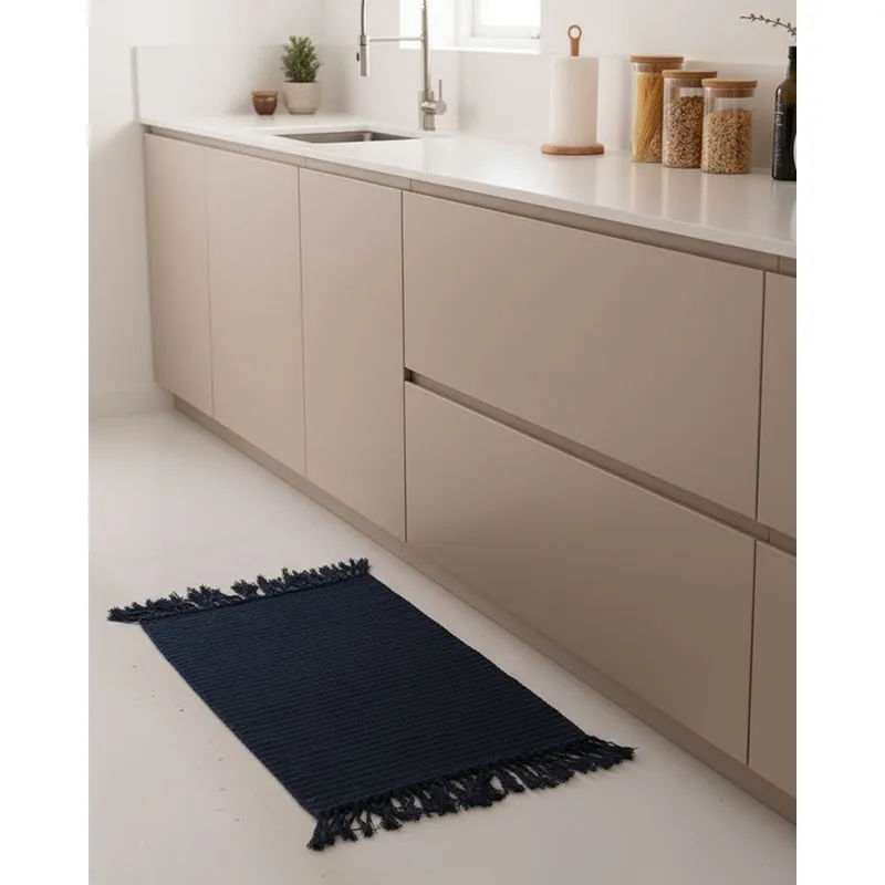 Tapete Trilho Caraibeiras 42cm x 75cm Marinho UN