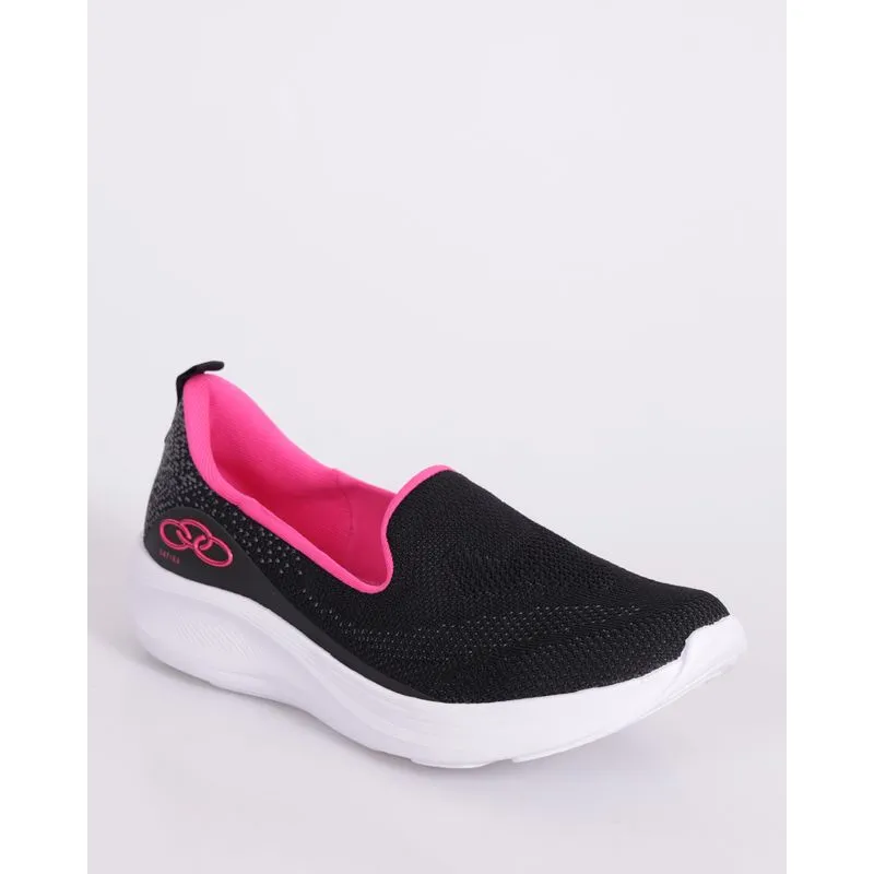 Tênis Feminino Esportivo Slip On Olympikus Preto 34